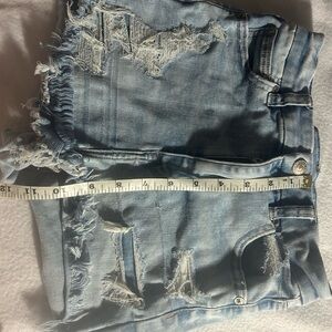 American Eagle Light Blue Denim Shorts